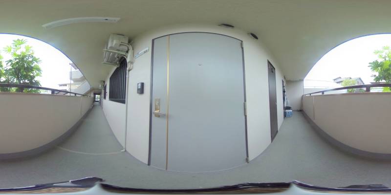 パノラマ画像玄関