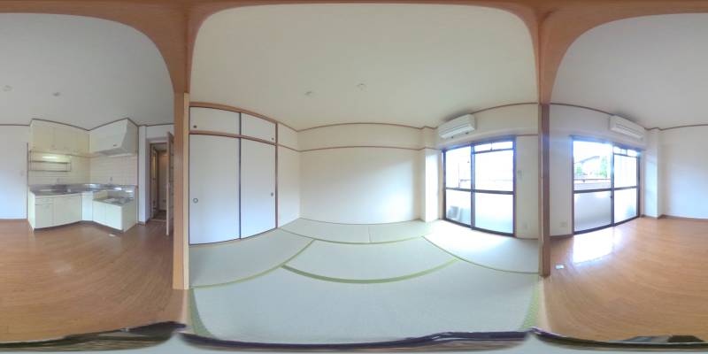 パノラマ画像リビング