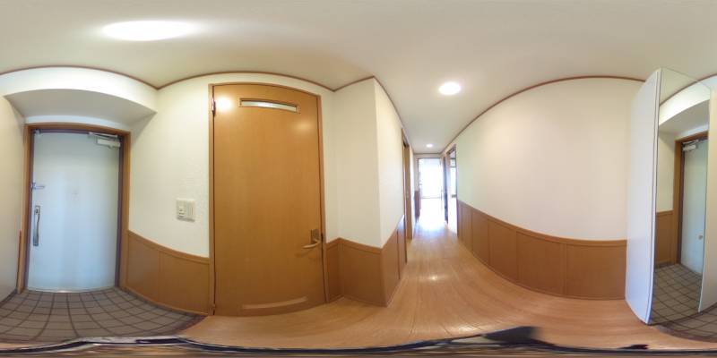 パノラマ画像玄関