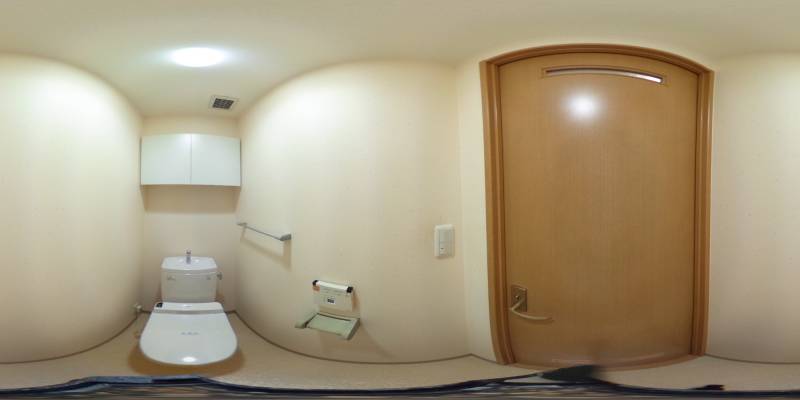 パノラマ画像トイレ