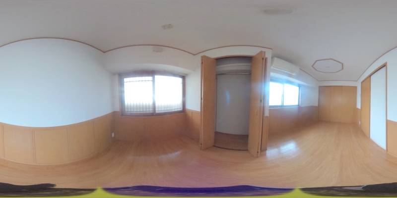 パノラマ画像洋室