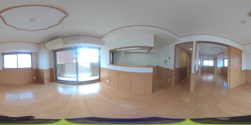 パノラマ画像リビング