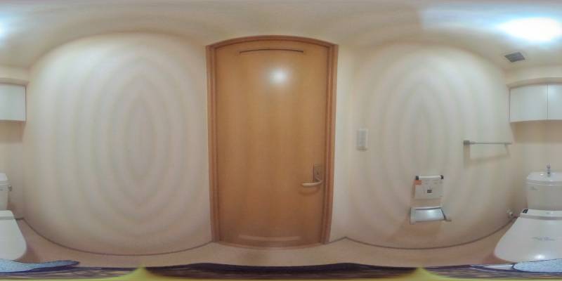 パノラマ画像トイレ