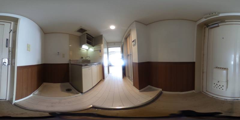 パノラマ画像玄関