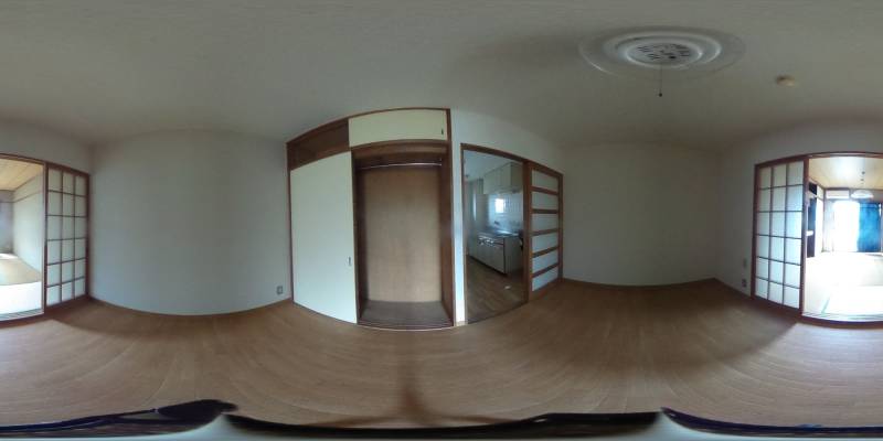 パノラマ画像洋室