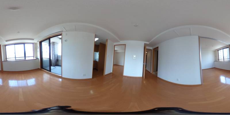 パノラマ画像リビング