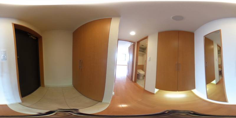 パノラマ画像玄関