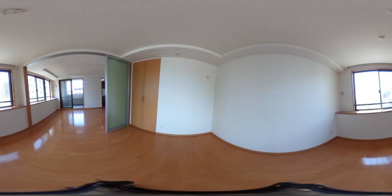 パノラマ画像洋室