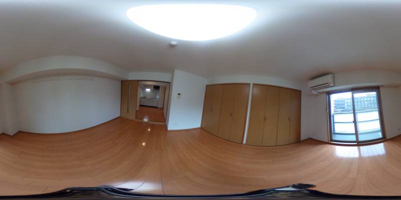 パノラマ画像洋室