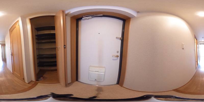 パノラマ画像玄関