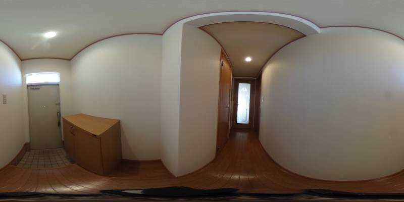 パノラマ画像玄関