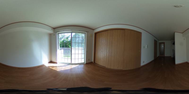 パノラマ画像リビング