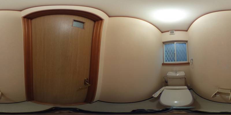 パノラマ画像トイレ