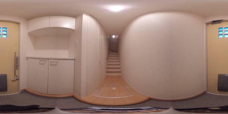 パノラマ画像玄関