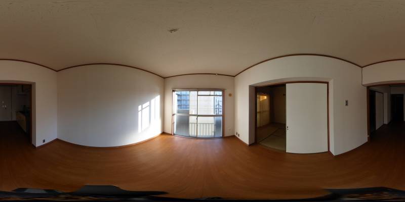 パノラマ画像洋室