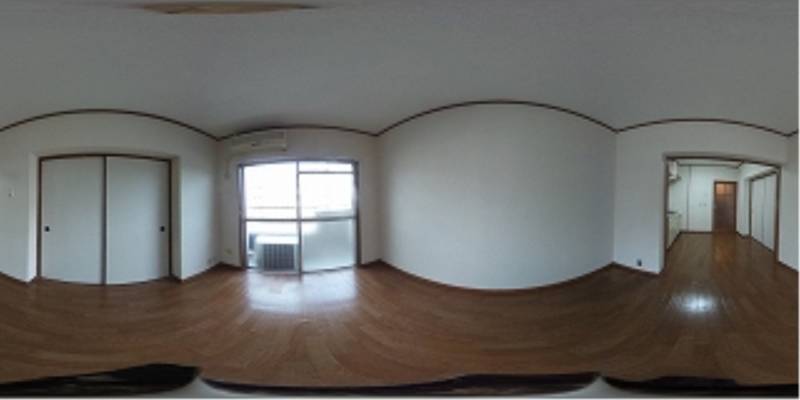 パノラマ画像リビング