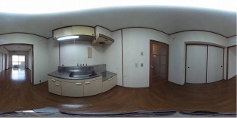 パノラマ画像キッチン