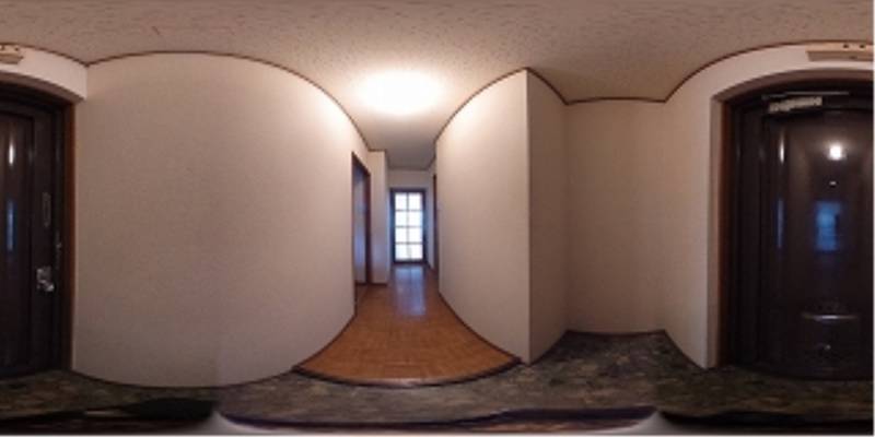 パノラマ画像玄関