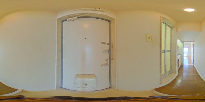 パノラマ画像玄関