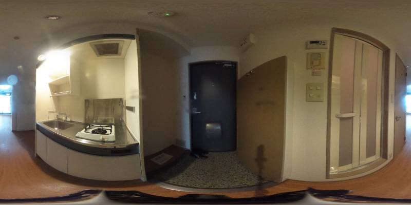 パノラマ画像玄関