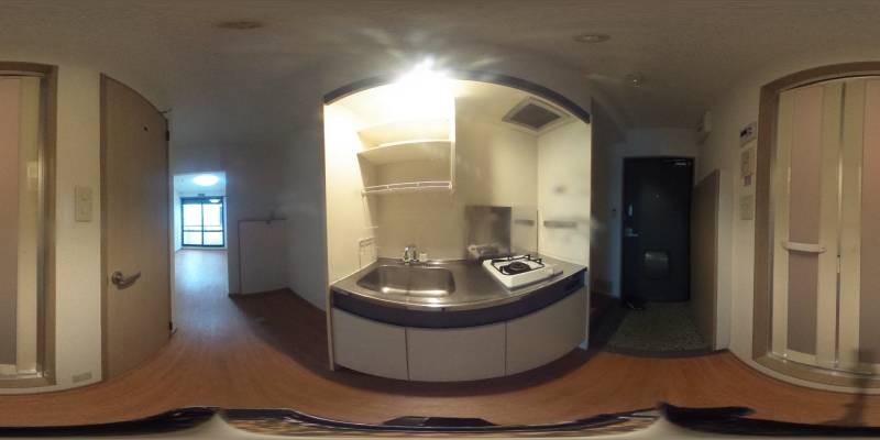 パノラマ画像キッチン