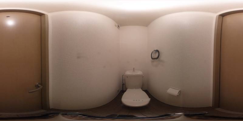 パノラマ画像トイレ