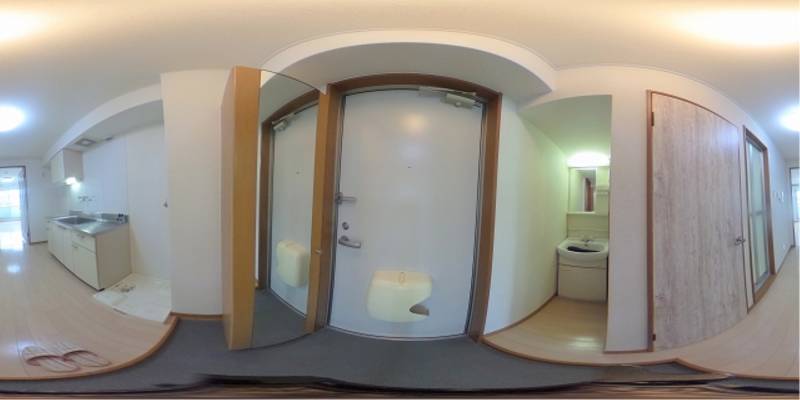 パノラマ画像玄関