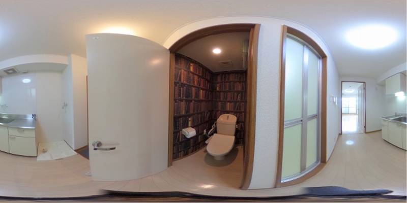 パノラマ画像トイレ