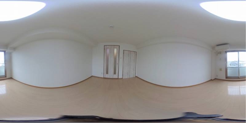 パノラマ画像洋室