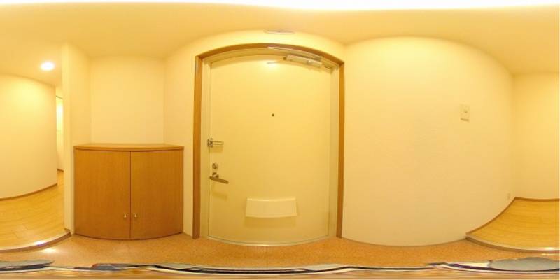 パノラマ画像玄関