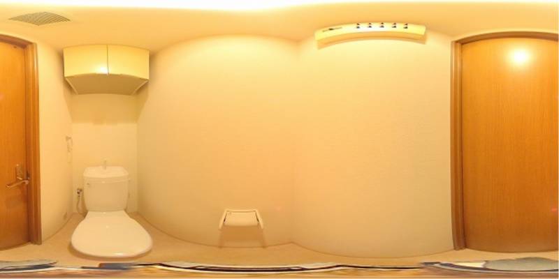 パノラマ画像トイレ