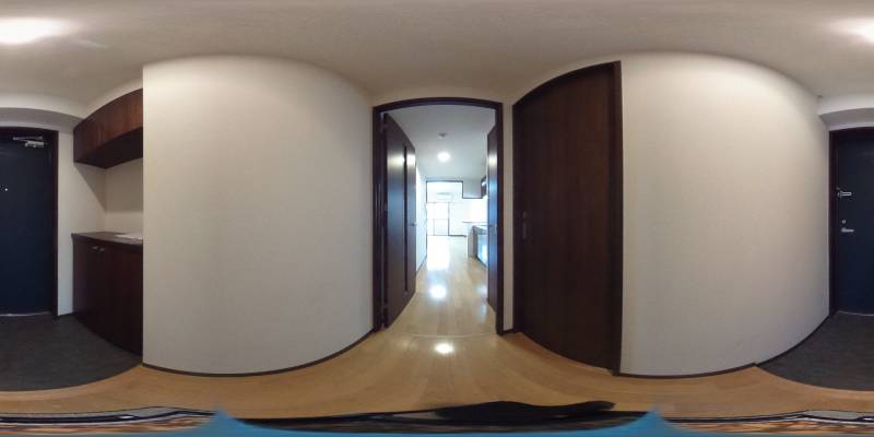 パノラマ画像玄関