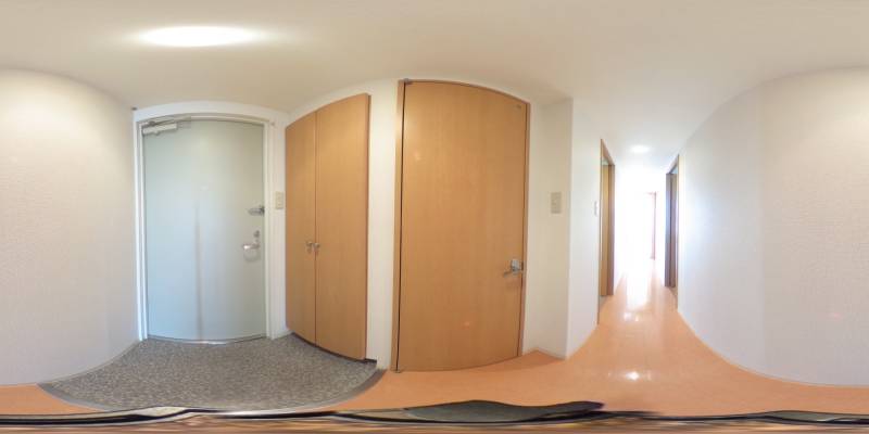 パノラマ画像玄関