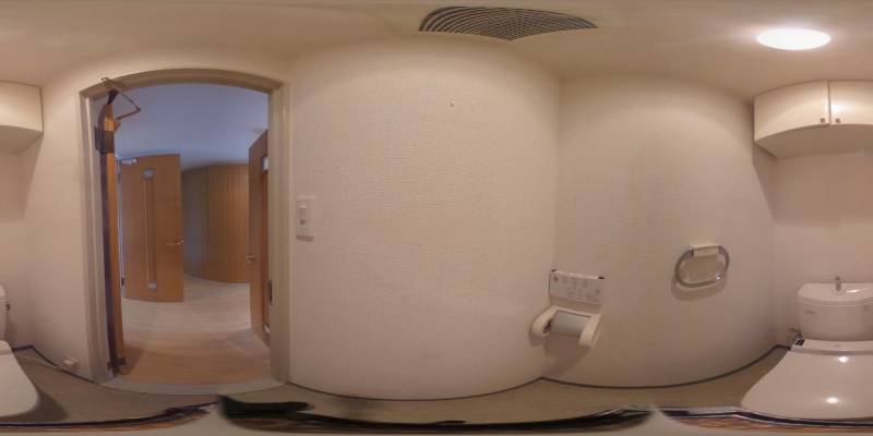 パノラマ画像トイレ