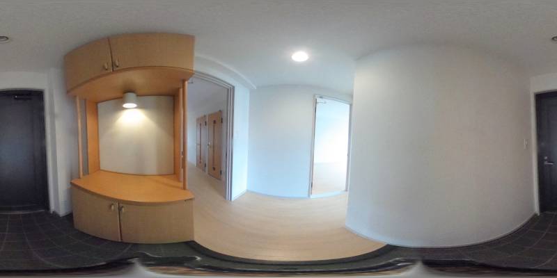 パノラマ画像玄関