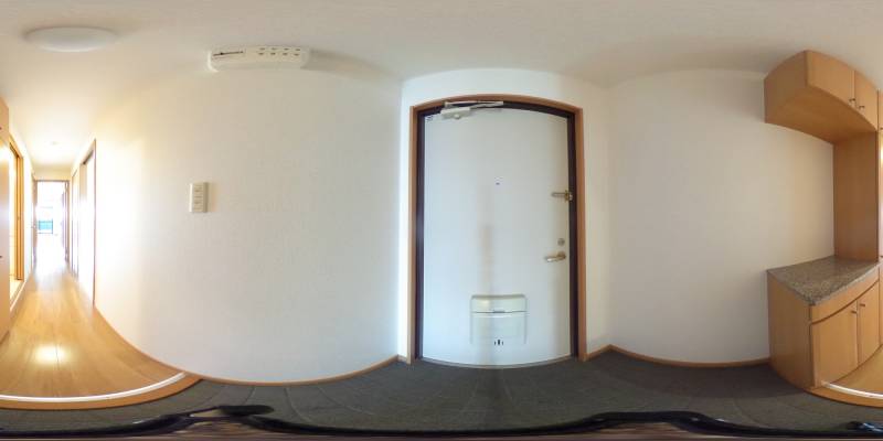 パノラマ画像玄関