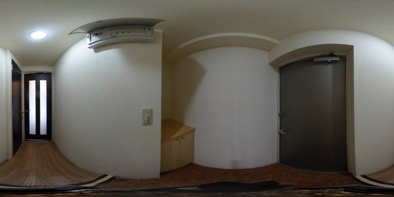 パノラマ画像玄関
