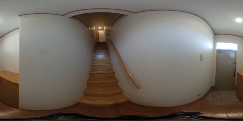 パノラマ画像玄関