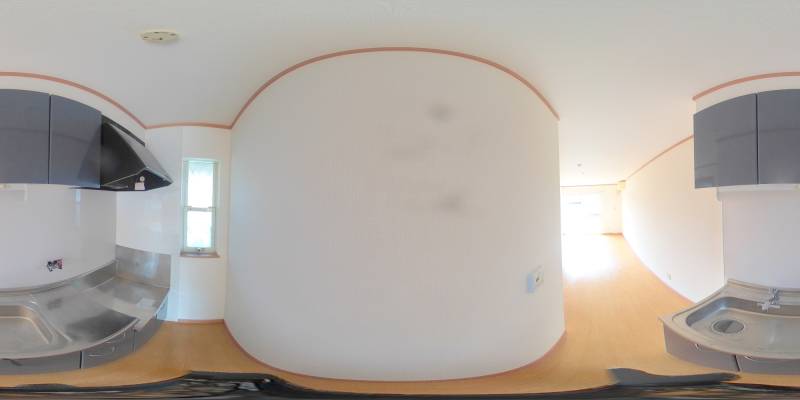 パノラマ画像キッチン