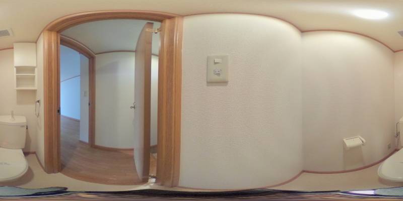 パノラマ画像トイレ