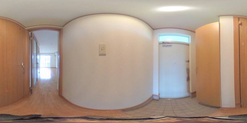 パノラマ画像玄関