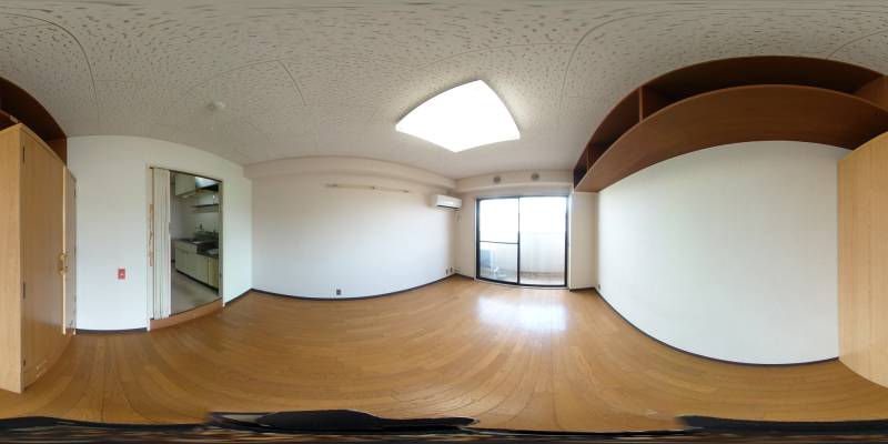 パノラマ画像洋室