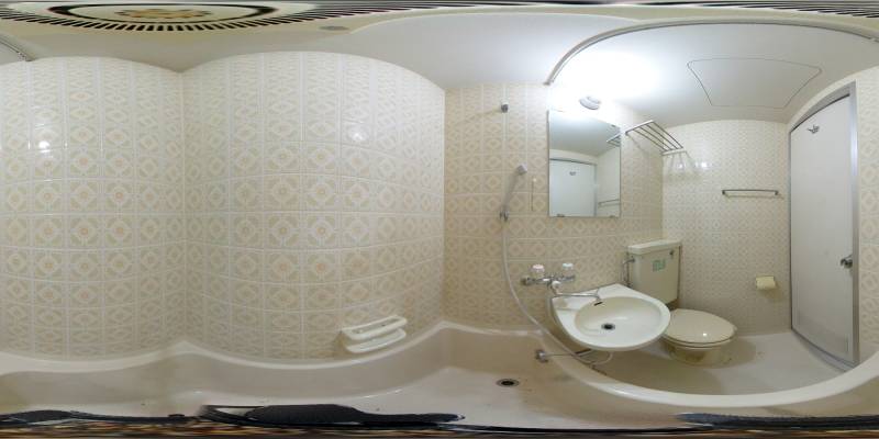 パノラマ画像バスルーム