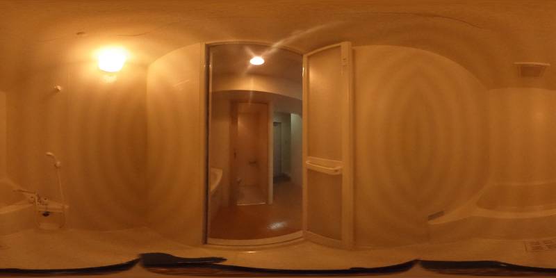 パノラマ画像バスルーム