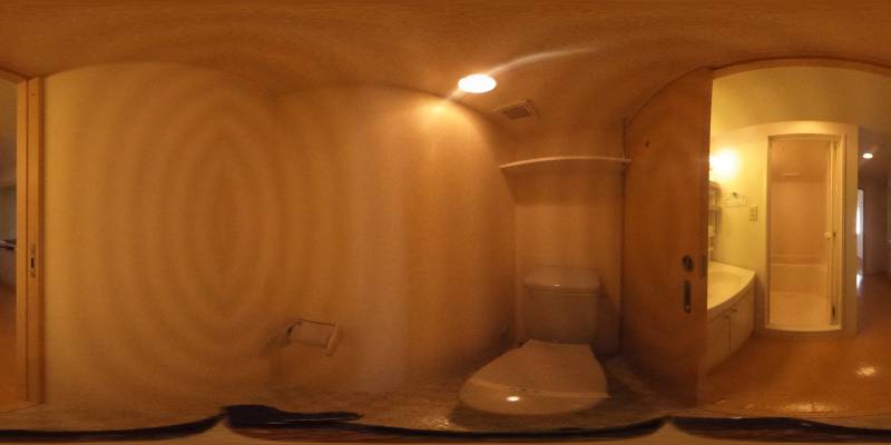 パノラマ画像トイレ