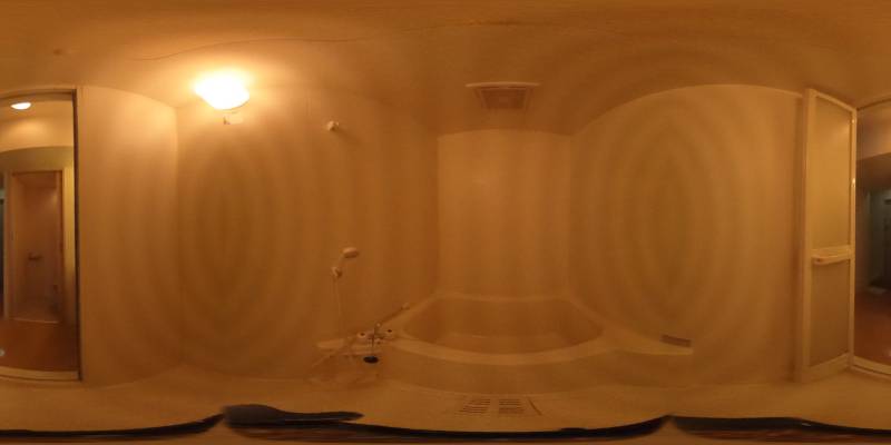 パノラマ画像バスルーム