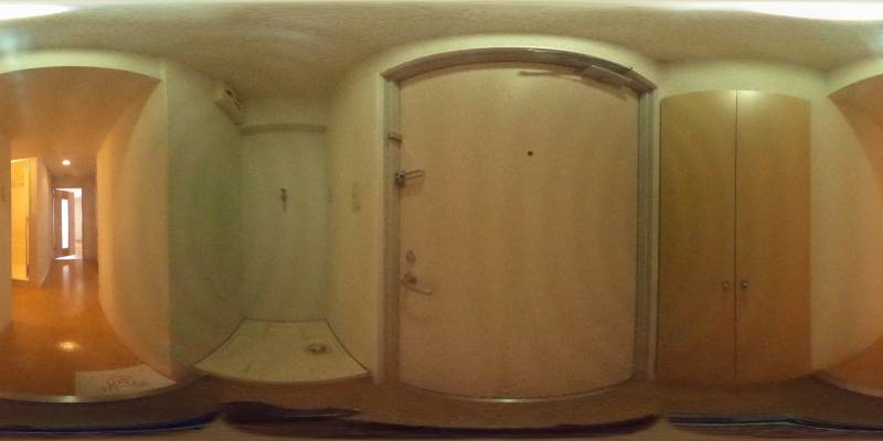 パノラマ画像玄関