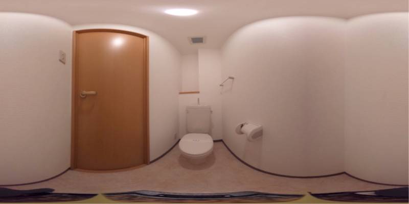パノラマ画像トイレ
