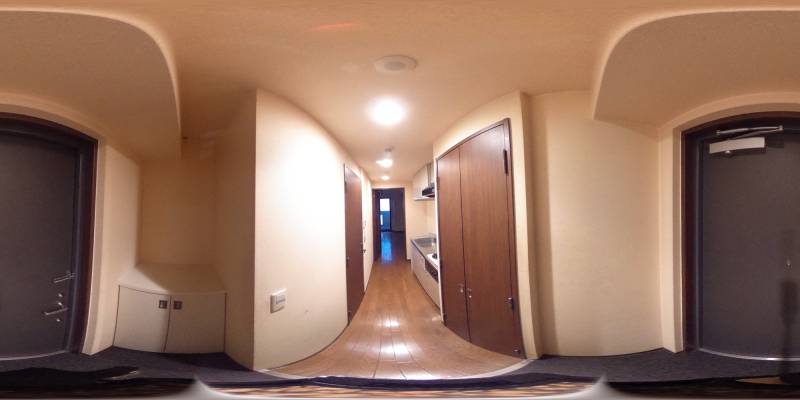 パノラマ画像玄関