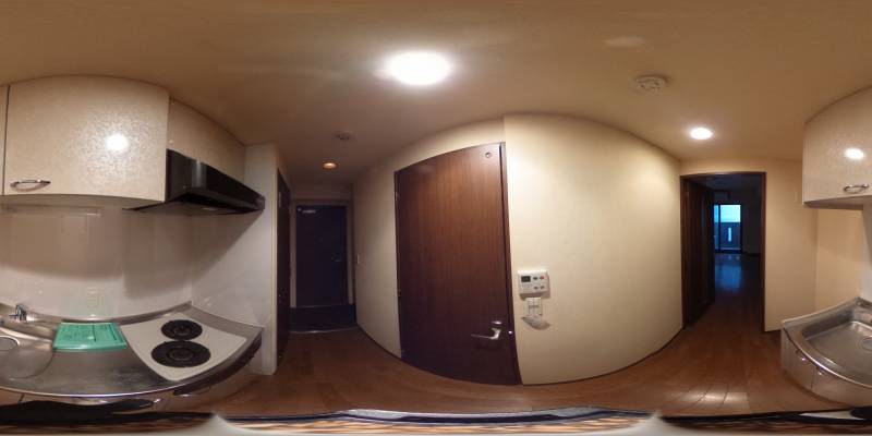 パノラマ画像キッチン